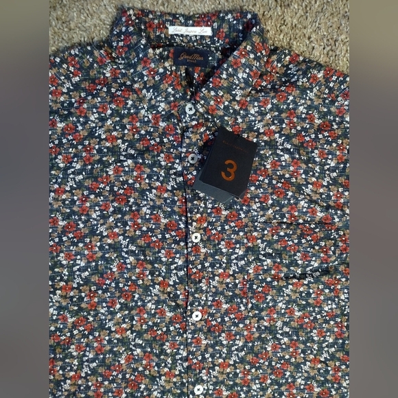 Good Man Brand Other - Good Man Brand Floral Long Sleeve Button Down Shirt NWT